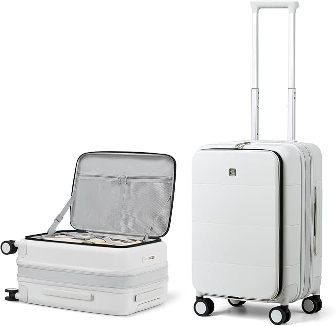 Hanke Hardside Expandable Carry On Luggage, 20 Inch Top Opening Trunk Luggages by Hanke