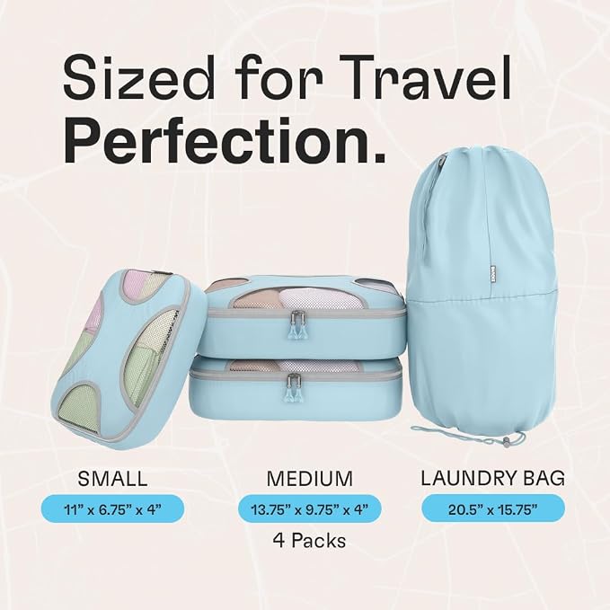 Shacke 6 Set Packing Cubes for Travel - Image 3