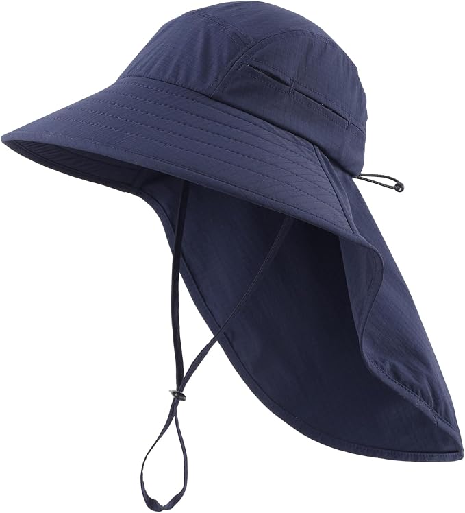 Home Prefer UPF 80+ Sun Hat for Men Women Wide Brim Sun Hat by HomePreferHatsCaps