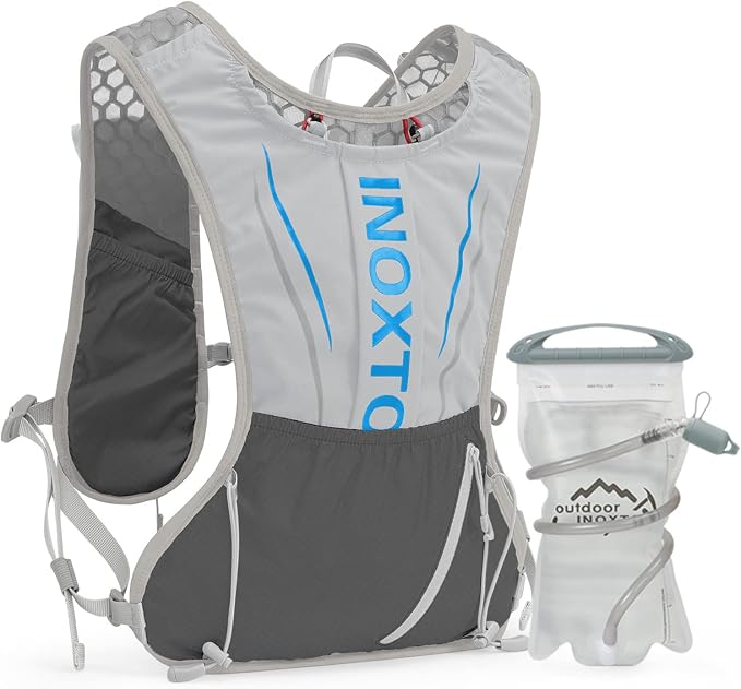 Running Hydration Vest for Men Women Water Backpack for Running 3L Running by IX+INOXTO