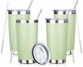 20oz Tumbler with Straw and Brush, Stainless Steel Vacuum Insulated tumbler by Unknown