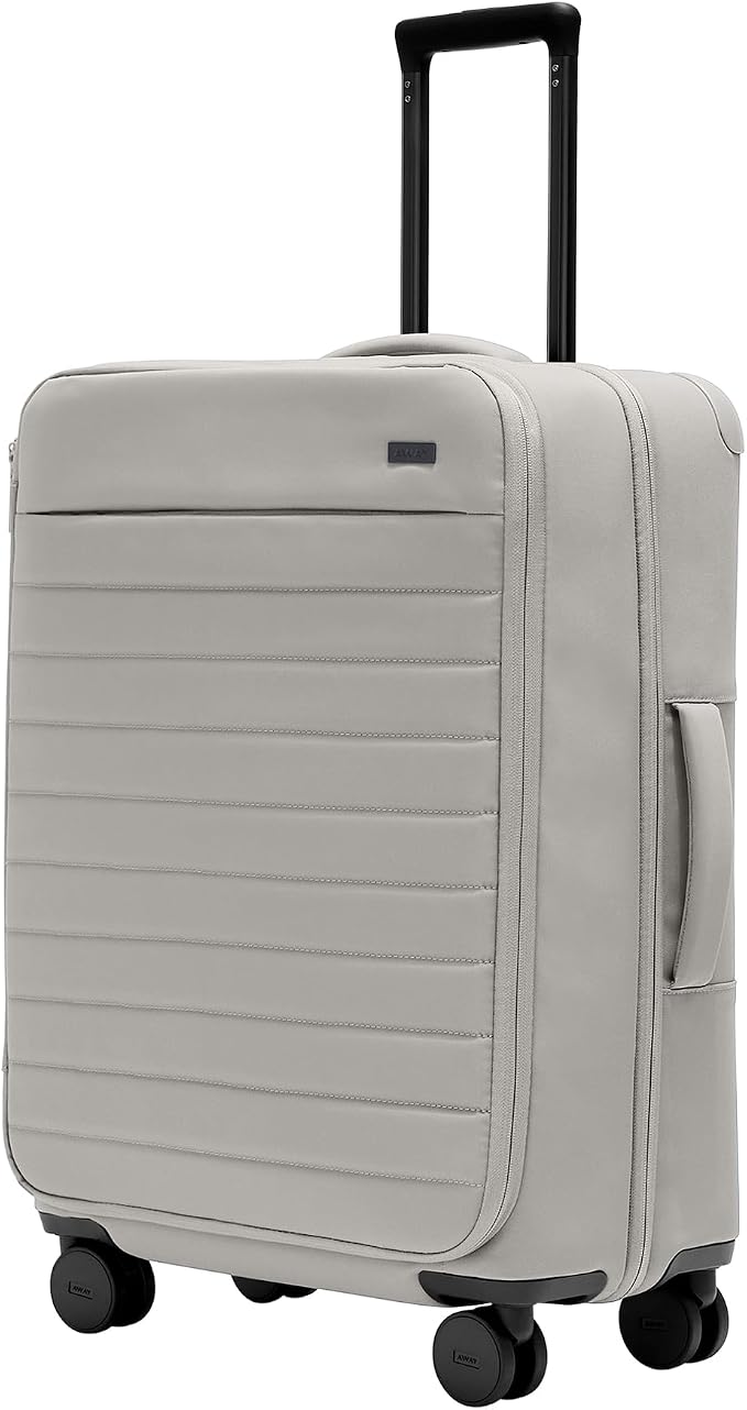 Away Softside Medium Checked Suitcase, 26 Inch Lightweight, Expandable Luggage by Away