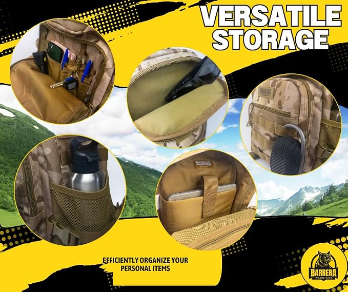 25 L Tactical Backpack: durable military-style backpack - Image 4
