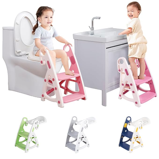 Potty Training Seat: 2 in 1 Design Potty Seat by Beavtaens
