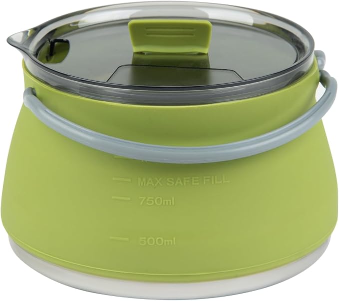 Restaurantware-Hi Tek 1 Liter Collapsible Camping Kettle, 1 Portable Cook Pot - - Image 14
