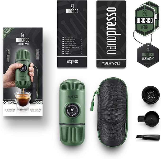 WACACO Nanopresso Portable Espresso Maker Bundled - Image 9