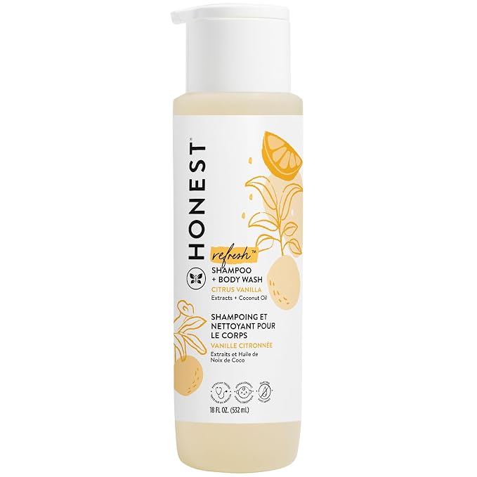 The Honest Company 2-in-1 Cleansing Shampoo + Body Wash | Gentle by TheHonestCompany