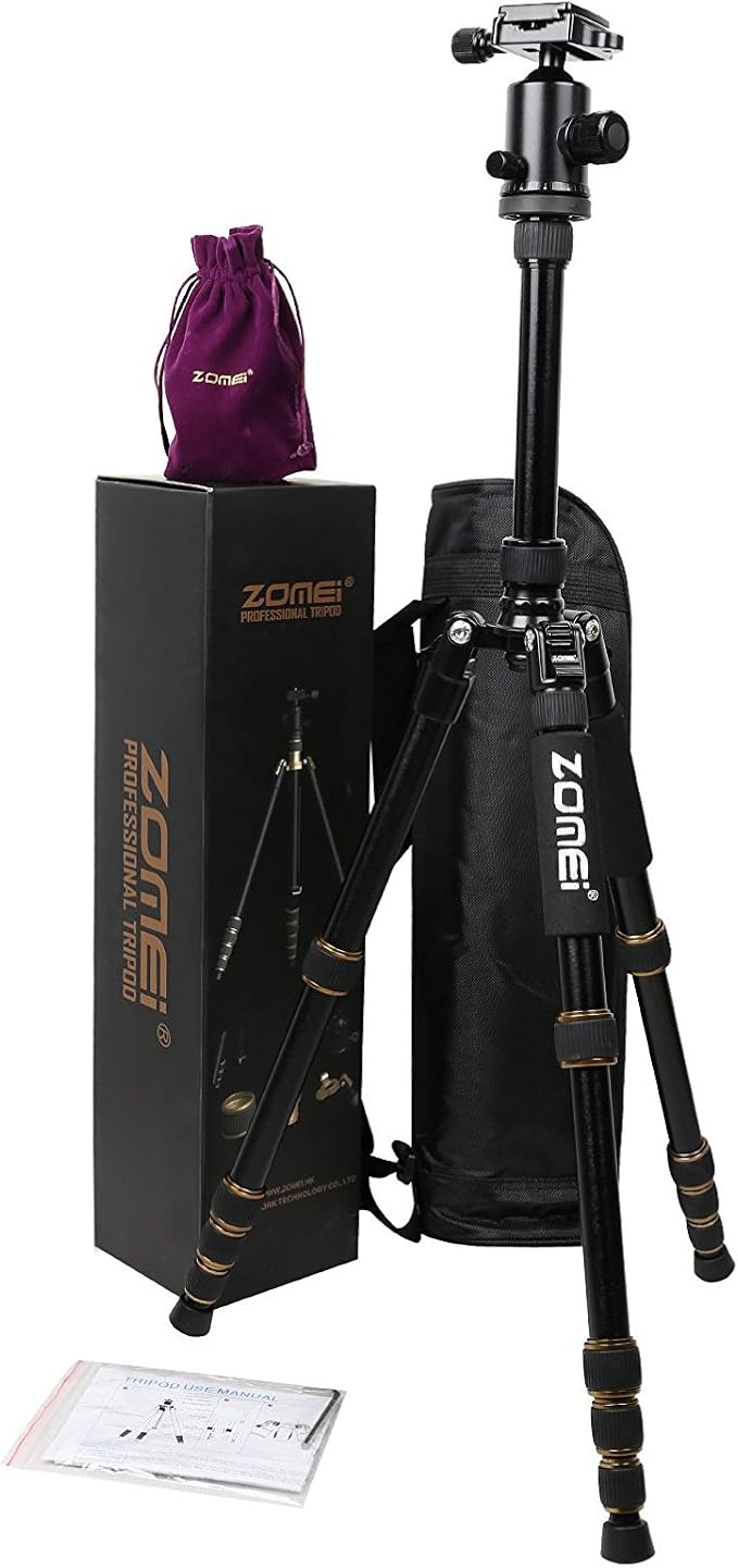 ZoMei Z669 Magnesium Aluminum Alloy Travel Camera Tripod - Image 9