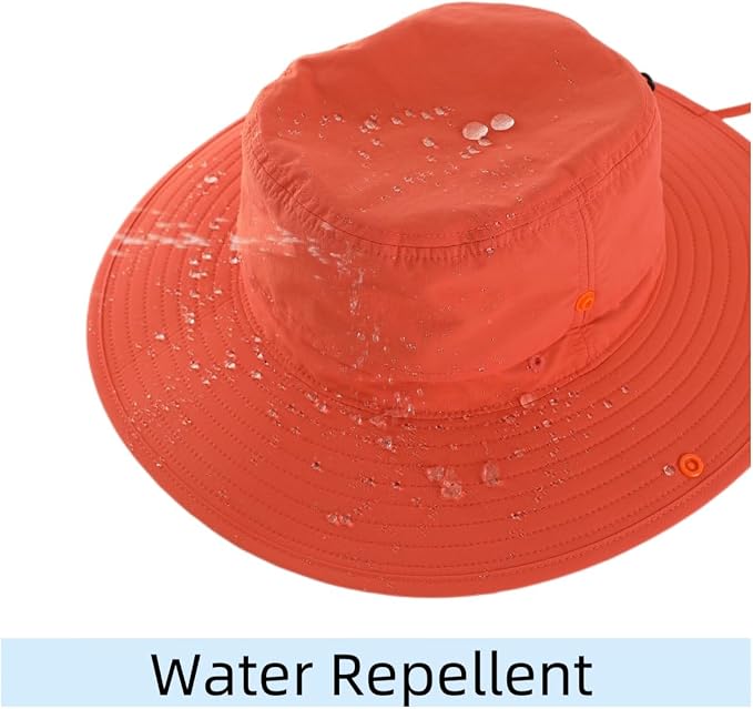 Connectyle Sun Hat for Men Women Outdoor UV Protection Safari Hat for Fishing - Image 4