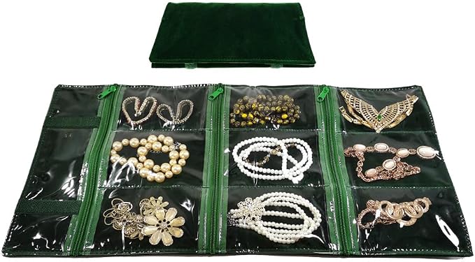Travel Jewelry Roll Bag Portable Organizer Pouch - Image 4