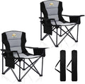 Oversized Camping Chairs 2 Pack by ColegenceOutdoor