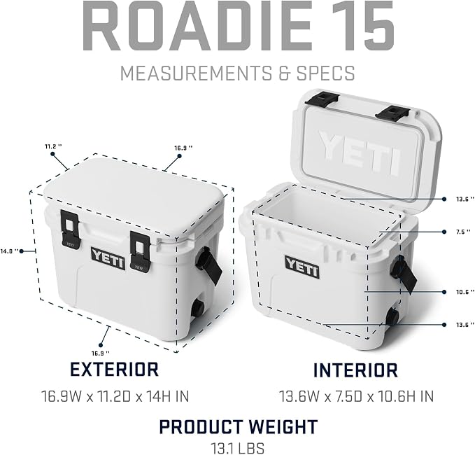YETI Roadie 15 Hard Cooler - Image 6