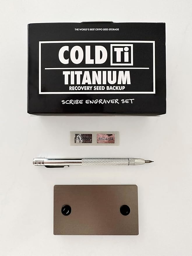 ColdTi - Titanium Bitcoin Seed Plates - Image 7