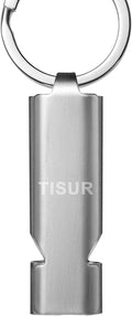 TISUR Loud Emergency Whistles, 130db+ Lifeguard Safety Whistle Keychain by TISUR