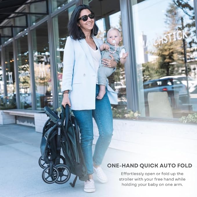 guzzie+Guss Oxygen v2 Lightweight Stroller – Compact, Travel-Friendly Baby - Image 3