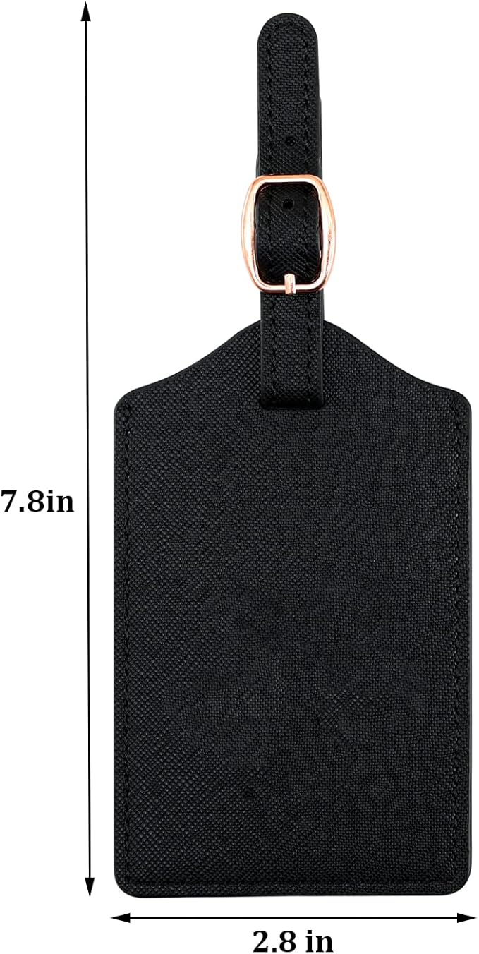 Luggage Tag PU Leather for Suitcase Baggage Handbag Travel Bag Label Suitcase - Image 3