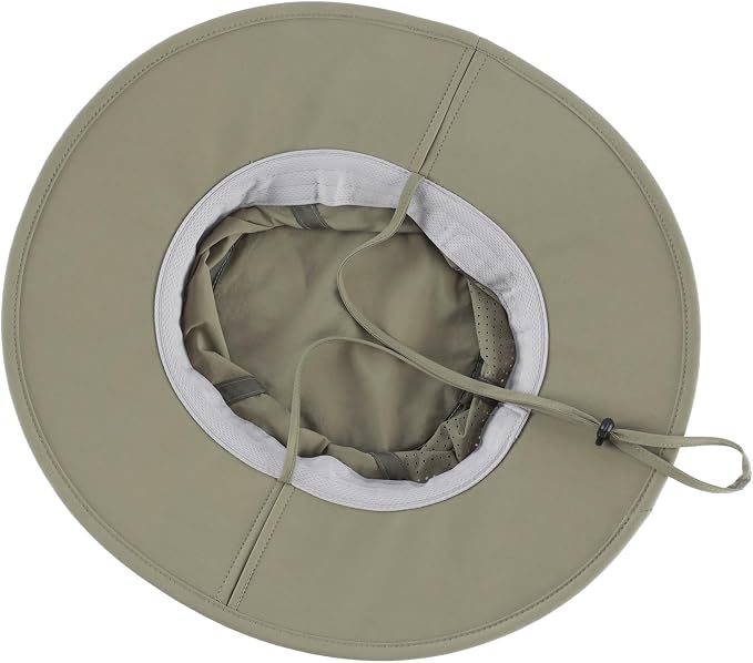 Home Prefer UPF 50+ Sun Hats for Men Women Foldable Wide Brim Fishing Hat Quick - Image 4