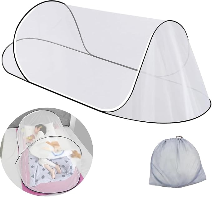 200 * 80 * 56 Large Size Mosquito Net Ultra Light Pop-up Foldable Mosquito Net - Image 4
