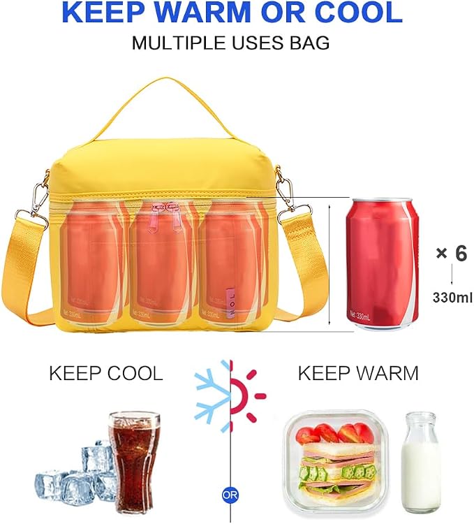 NOL Natural Organic Lifestyle Insulated Lunch Bags - Image 3