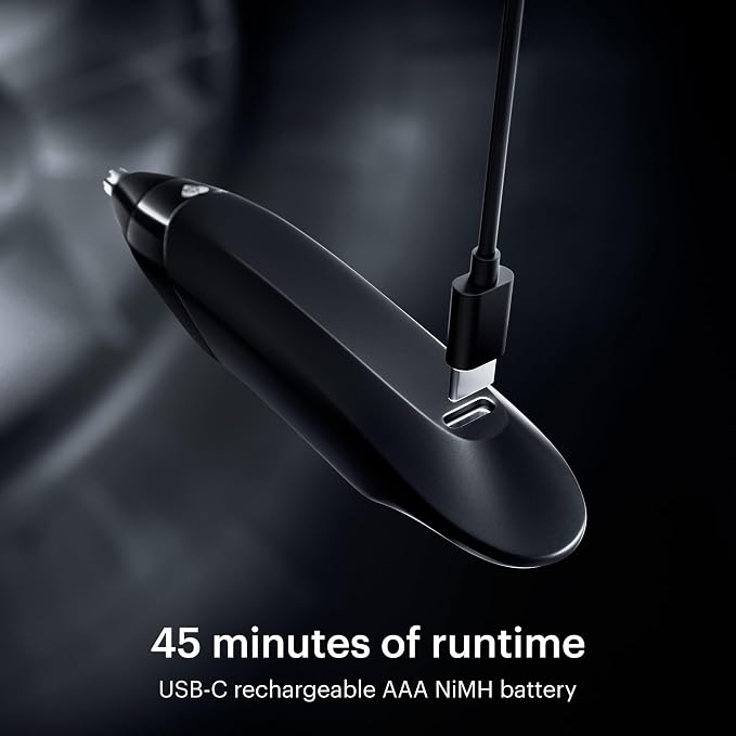 MANSCAPED® The Weed Whacker® 2.0 Electric Nose & Ear Hair Trimmer – 7, 000 RPM - Image 7