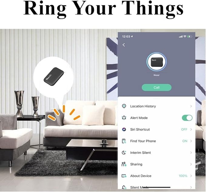 Key Finder Locator with Sound, Wallet Tracker and Item Locators Beeper Tags - Image 4