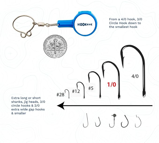 HOOK-EZE Fishing Knot Tying Tool | Protect from Fish Hooks | Tie Fishing Knots - Image 5