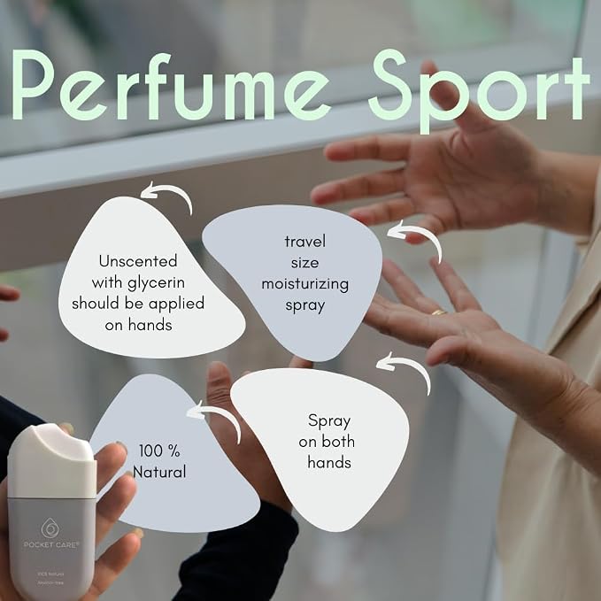 POCKET CARE | 2 Pack Sport Perfume Hand sanitizer Spray 15 ml - Image 6