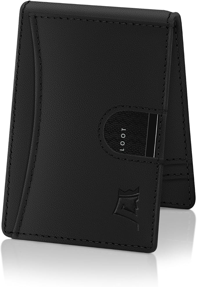 Kings Loot Custom Wallet for Men | Engraved Leather Slim Wallet - Image 7