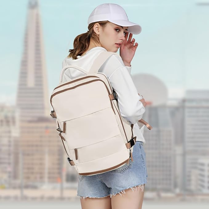 coowoz Travel Backpack For Women Men, Carry On Backpack, Hiking Backpack - Image 7