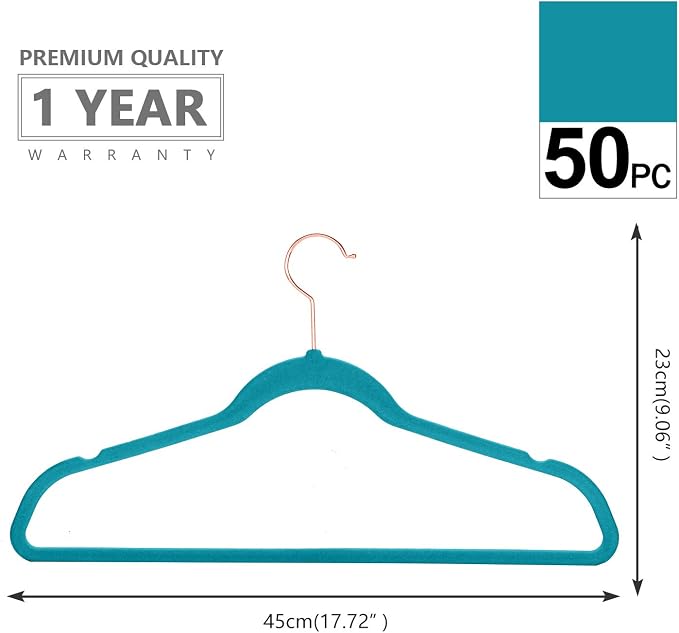 MIZGI Premium Velvet Hangers Heavy Duty - Image 6