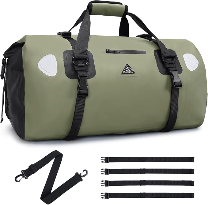 Haimont Waterproof Duffel Bag Roll-top Dry Duffel Bag by Haimont