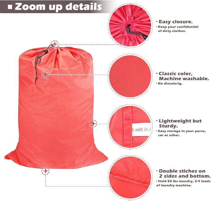 Washable Travel Laundry Bag - Image 3
