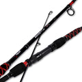 Fiblink Surf Spinning Fishing Rod 2-Piece/3-Piece Carbon Fiber Travel Fishing by Fiblink