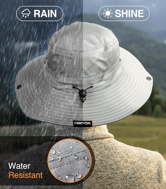 GearTOP Safari Sun Hat for Men and Sun Hats for Women UV Protection UPF 50+ - Image 4