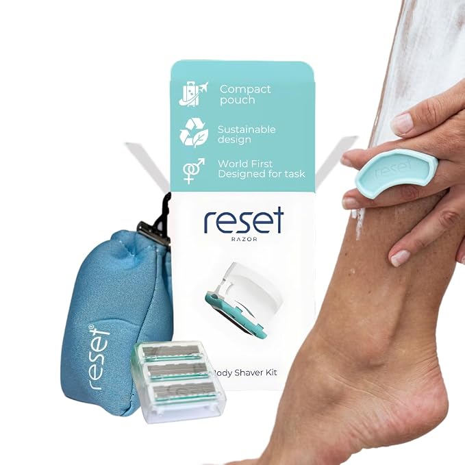 Mini Travel Razors for Women and Men by ResetRazor