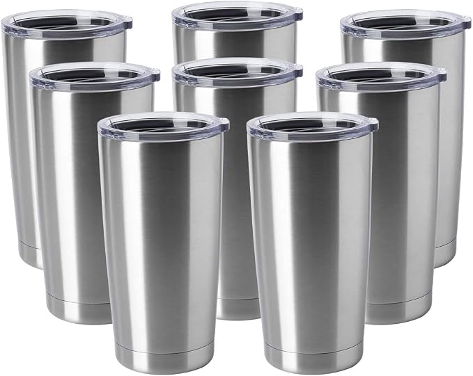 HASLE OUTFITTERS 20oz Tumblers Bulk Stainless Steel Cups by HASLEOUTFITTERS