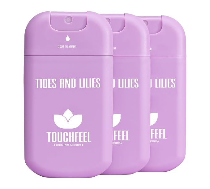 Power Mist Hand Sanitizer Spray, Scented Hydrating Hand Sanitizers Travel Size by TOUCHFEEL