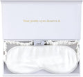 Silk Sleep Mask Light Blocking Luxury 100% Mulberry 19mm Silk Eye Mask Eye by YanserSelection