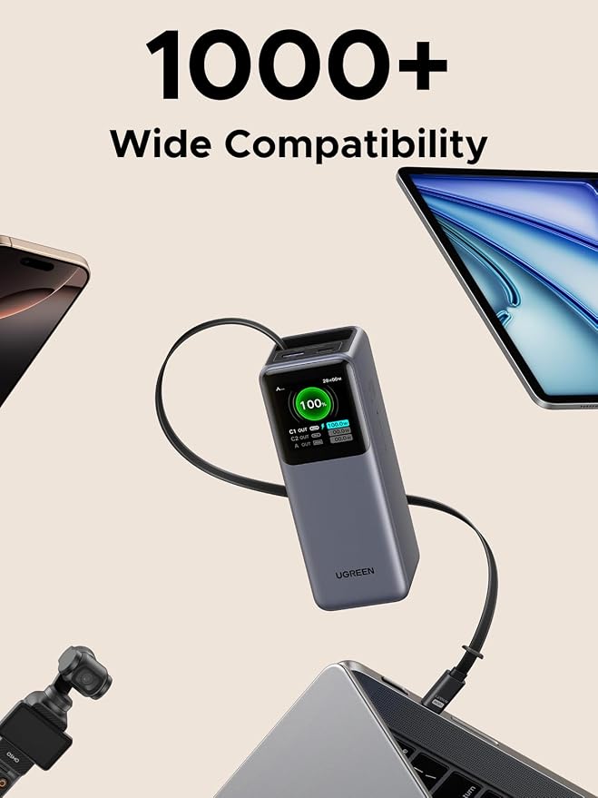 UGREEN Nexode Power Bank 20000mAh 165W - Image 8