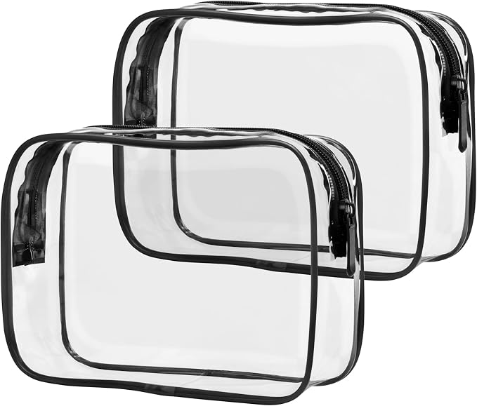 PACKISM Clear Makeup Bags by Packism