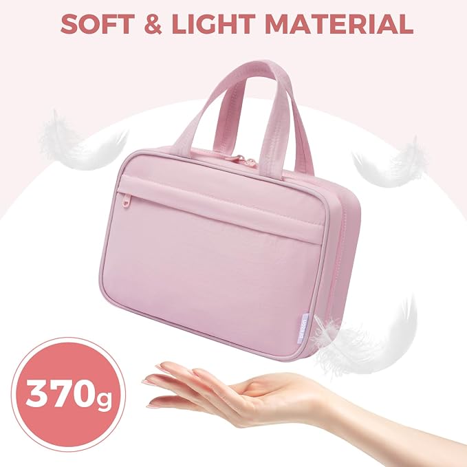 Toiletry Bag For women, Portable Hanging Organizer, 4 Leakproof Compartment for - Image 4