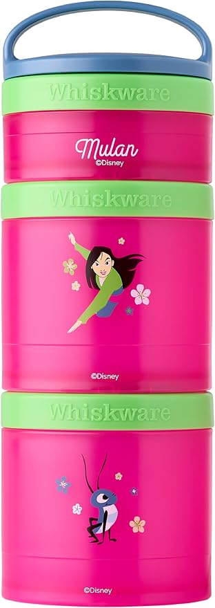 Whiskware Disney Princess Stackable Snack Containers by Whiskware