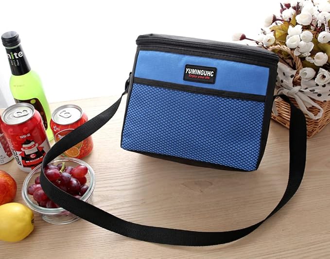 6 Can/5L Lunch Bag for Women Men Portable Lunch Box Small Cooler Bag Soft - Image 4