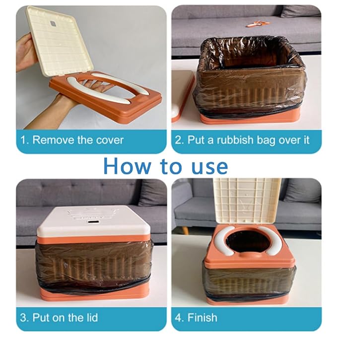 SunnySmile Toddler Travel Potty, Kids Portable Potty, Used - Image 4