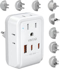 Universal Travel Adapter Kit, VINTAR PD 35W International Power Adapter by VINTAR