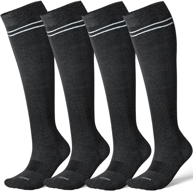 LEVSOX Compression Socks for Pregnant Women 20-30 mmHg Knee High Cute Funny by Levsox