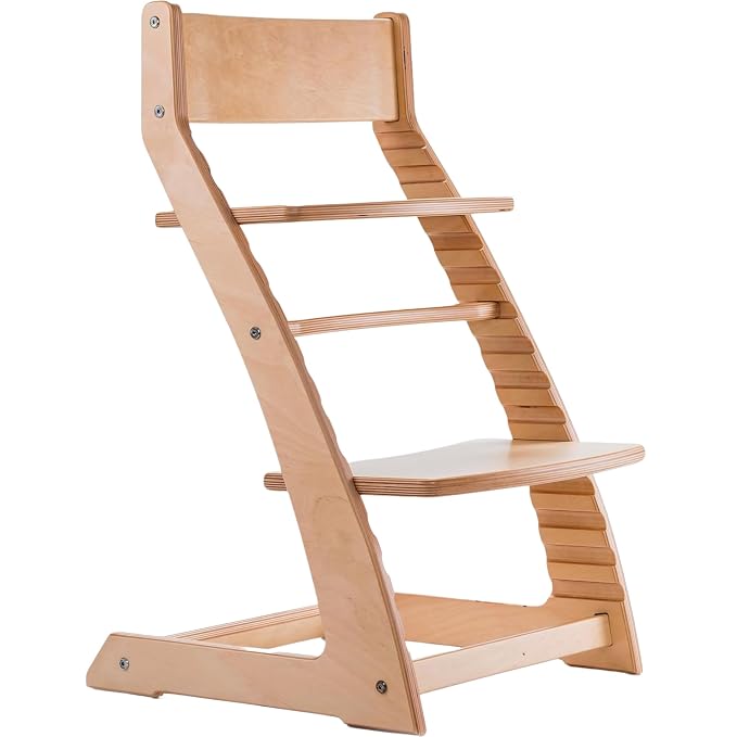 FORNEL Scandinavian Wooden High Chair | The Adjustable Grow-with-Me Chair by FornelFurniture
