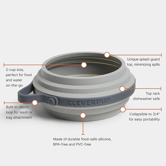 Nomad Small Collapsible Dog Bowl - Image 5