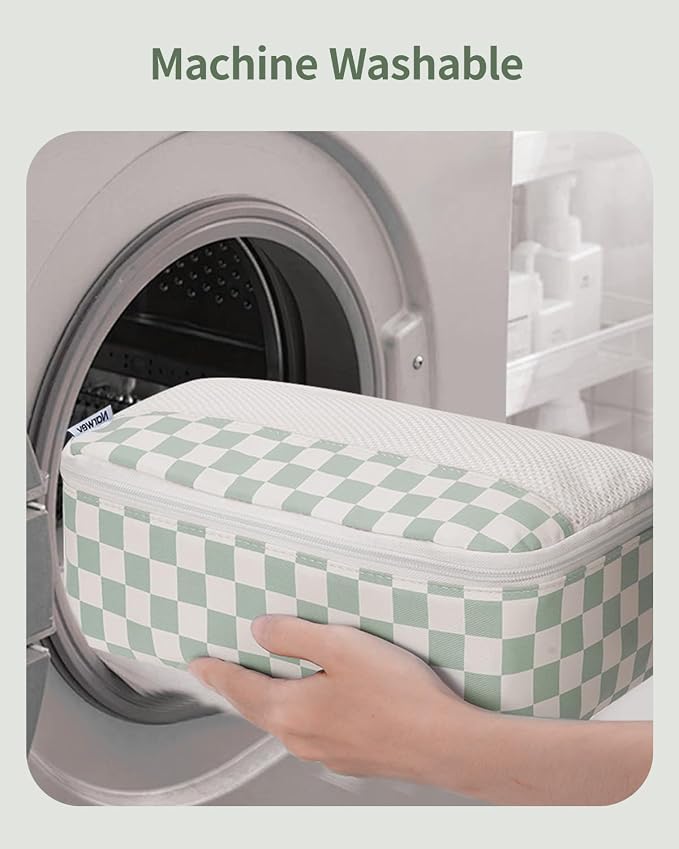 Narwey 7 Set Checkered Packing Cubes - Image 6