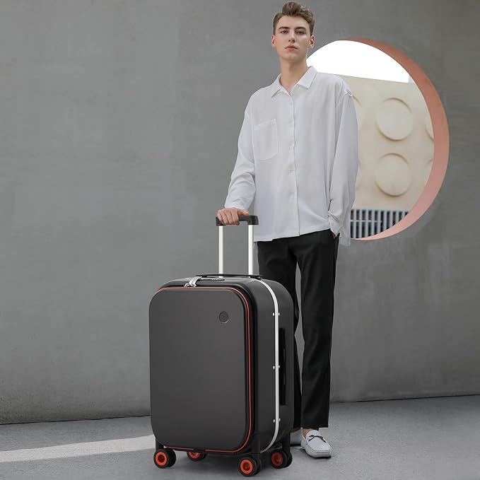 mixi Luggage Suitcase with Spinner Wheels - Image 2